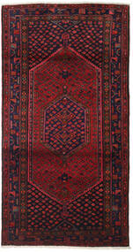  102X198 Medallion Small Hamadan Rug Wool, Carpetvista