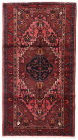 108X200 Hamadan Vloerkleed Oosters Donkerrood/Rood (Wol, Perzië/Iran) Carpetvista