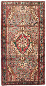 Hamadan Rug 107X204 Red/Orange Wool, Persia/Iran Carpetvista