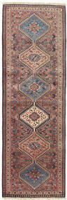  Oriental Yalameh Rug 65X200 Runner
 Red/Dark Red Wool, Persia/Iran Carpetvista