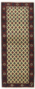  Oriental Baluch Rug 79X200 Runner
 Brown/Yellow Wool, Persia/Iran Carpetvista
