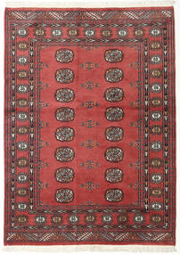 絨毯 オリエンタル パキスタン ブハラ 2Ply 134X185 レッド/ダークレッド (ウール, パキスタン)