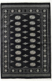  Orientalischer Pakistan Buchara 2Ply Teppich 135X202 Dunkelgrau/Grau Wolle, Pakistan Carpetvista