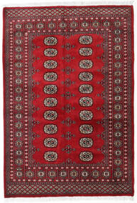  Pakistan Buchara 2Ply 127X184 Wollteppich Rot/Dunkelrot Klein Carpetvista