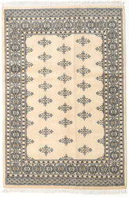 Orientalischer Pakistan Buchara 2Ply Teppich 123X184 Beige/Orange Wolle, Pakistan Carpetvista