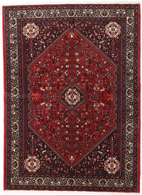  Orientalsk Abadeh Teppe 152X208 Mørk Rød/Rød Ull, Persia/Iran Carpetvista