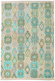 198X291 絨毯 キリム アフガン オールド スタイル オリエンタル (ウール, アフガニスタン) Carpetvista