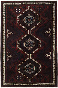 166X256 絨毯 ロリ オリエンタル ダークレッド/ベージュ (ウール, ペルシャ/イラン) Carpetvista