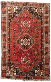  Shiraz Szőnyeg 164X258 Perzsa Gyapjúszőnyeg Piros/Barna Carpetvista