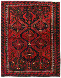  Persisk Lori Tæppe 167X215 Mørkerød/Rød (Uld, Persien/Iran)