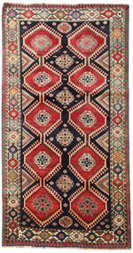  Shiraz Tappeto 149X282 Persiano Di Lana Rosso/Beige Piccolo Carpetvista