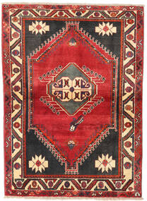  Persian Shiraz Rug 122X165 (Wool, Persia/Iran)
