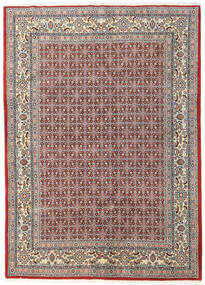 168X233 Moud Rug Oriental Orange/Red ( Persia/Iran) Carpetvista