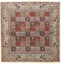 194X200 Moud Teppich Orientalischer Quadratisch Braun/Beige (Wolle, Persien/Iran) Carpetvista