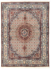 Moud Teppich 148X200 Orange/Grau Wolle, Persien/Iran Carpetvista