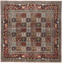 絨毯 ペルシャ ムード 195X198 正方形 茶色/オレンジ (ウール, ペルシャ/イラン)
