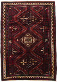 190X270 絨毯 オリエンタル ロリ ダークレッド/ベージュ (ウール, ペルシャ/イラン) Carpetvista