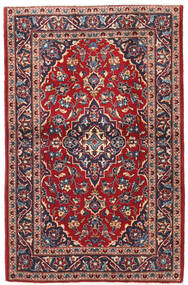  Keshan Fine Vloerkleed 100X152 Perzisch Wol Rood/Donker Roze Klein Carpetvista