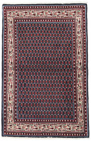 Persisk Sarough Mir Teppe 97X151 Rød/Grå 