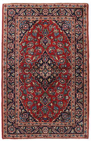  Keshan Fine Vloerkleed 95X150 Perzisch Wol Rood/Donker Roze Klein Carpetvista