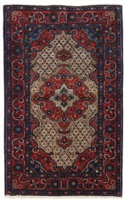 100X161 Tapete Oriental Koliai Porpora Escuro/Vermelho Escuro (Lã, Pérsia/Irão) Carpetvista