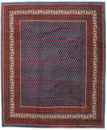  Sarouk Mir Rug 214X257 Persian Wool Red/Dark Red Carpetvista