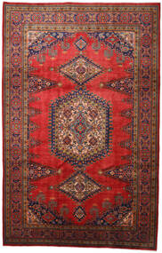  Persischer Wiss Teppich 215X340 Rot/Dunkelrosa Carpetvista