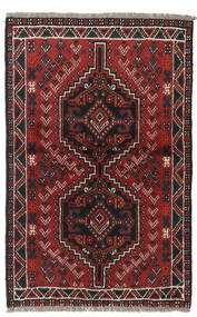 Tappeto Persiano Shiraz 82X125 Rosso Scuro/Rosso (Lana, Persia/Iran)