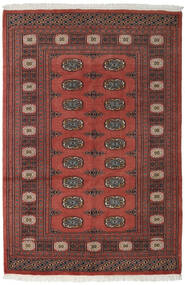 Pakistan Buchara 2Ply Teppich 125X186 Rot/Dunkelrot Wolle, Pakistan Carpetvista