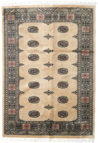  Orientalischer Pakistan Buchara 2Ply Teppich 127X182 Beige/Braun Wolle, Pakistan Carpetvista