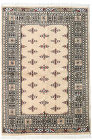  Orientalischer Pakistan Buchara 2Ply Teppich 124X182 Beige/Orange Wolle, Pakistan Carpetvista