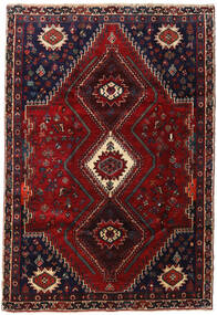 167X250 Ghashghai Tæppe Orientalsk Lyserød/Mørkerød (Uld, Persien/Iran) Carpetvista