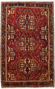 Ghashghai Matot Matto 159X254 Tummanpunainen/Punainen Villa, Persia/Iran Carpetvista