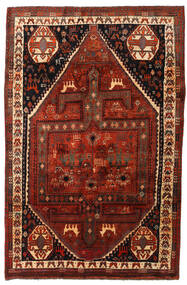 絨毯 オリエンタル カシュガイ 174X261 レッド/茶色 (ウール, ペルシャ/イラン)