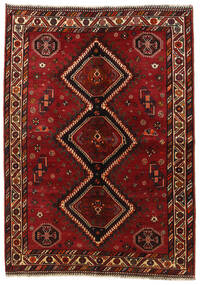 158X225 Ghashghai Teppich Orientalischer Braun/Dunkelrot (Wolle, Persien/Iran) Carpetvista