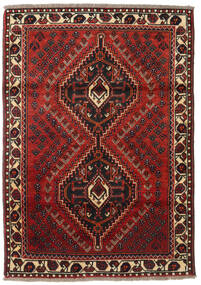  111X161 Medaillon Klein Shiraz Teppich Wolle, Carpetvista