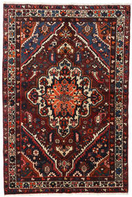 絨毯 バクティアリ 140X210 ダークレッド/レッド (ウール, ペルシャ/イラン)