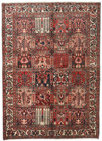 150X208 Tappeto Bakhtiar Orientale Rosso/Marrone (Lana, Persia/Iran) Carpetvista