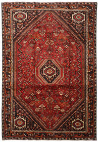  215X307 Shiraz Rug Brown/Red Persia/Iran Carpetvista
