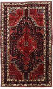 150X250 Χαλι Hamadan Ανατολής Σκούρο Κόκκινο/Κόκκινα (Μαλλί, Περσικά/Ιρανικά) Carpetvista