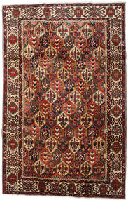  Bakhtiari Rug 202X316 Persian Wool Brown/Red Carpetvista