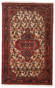  Oriental Asadabad Rug 78X124 Red/Brown Wool, Persia/Iran Carpetvista