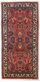 65X137 Χαλι Ανατολής Mehraban Κόκκινα/Σκούρο Ροζ (Μαλλί, Περσικά/Ιρανικά) Carpetvista