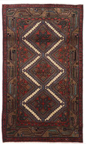 75X130 Hamadan Matot Matto Tummanpunainen/Ruskea Persia/Iran Carpetvista