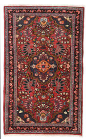  Orientalsk Lillian Teppe 77X122 Rød/Mørk Rød Ull, Persia/Iran Carpetvista