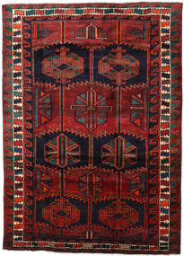 Lori Teppich 186X257 Dunkelrosa/Rot Wolle, Persien/Iran Carpetvista