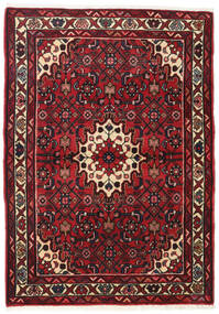  Persialainen Hamadan Matot 102X148 Tummanpunainen/Punainen Carpetvista