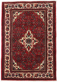  Persian Hamadan Rug 102X150 Dark Red/Red (Wool, Persia/Iran)
