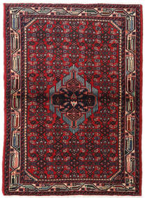  Hamadan Rug 108X153 Persian Wool Dark Red/Red Small Carpetvista