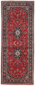  Keshan Fine Rug 77X195 Persian Wool Red/Dark Red Small Carpetvista